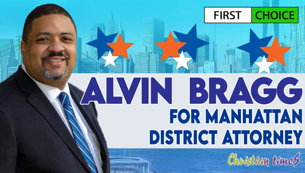 Manhattan district attorney’s race - Candidate Alvin Bragg