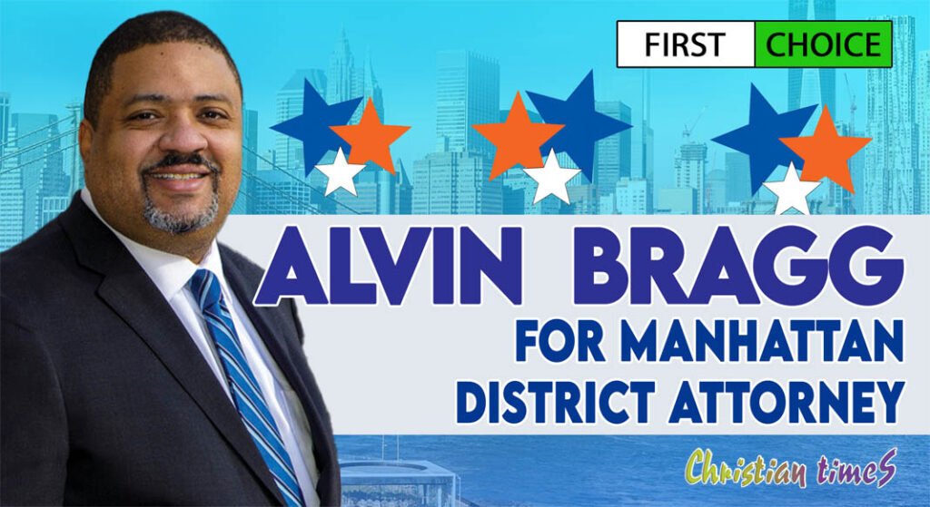 Manhattan district attorney’s race - Candidate Alvin Bragg