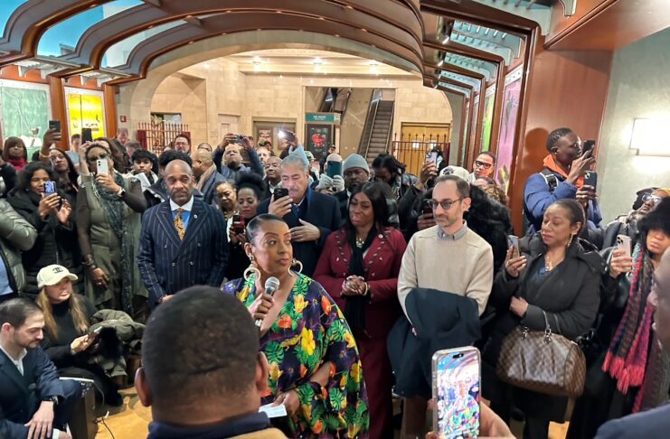 Melba's grand opening