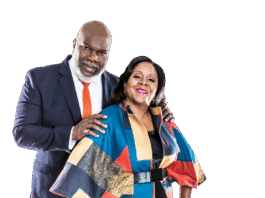 Bishop TD Jakes Retires - image of bishop and firstlady jakes