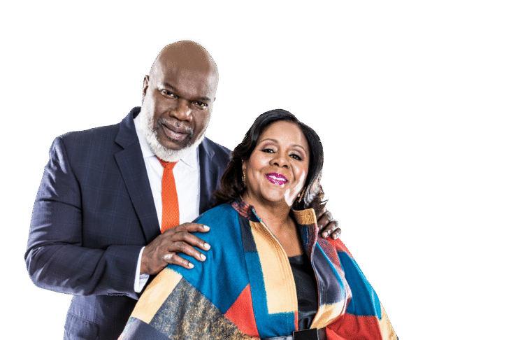 Bishop TD Jakes Retires - image of bishop and firstlady jakes