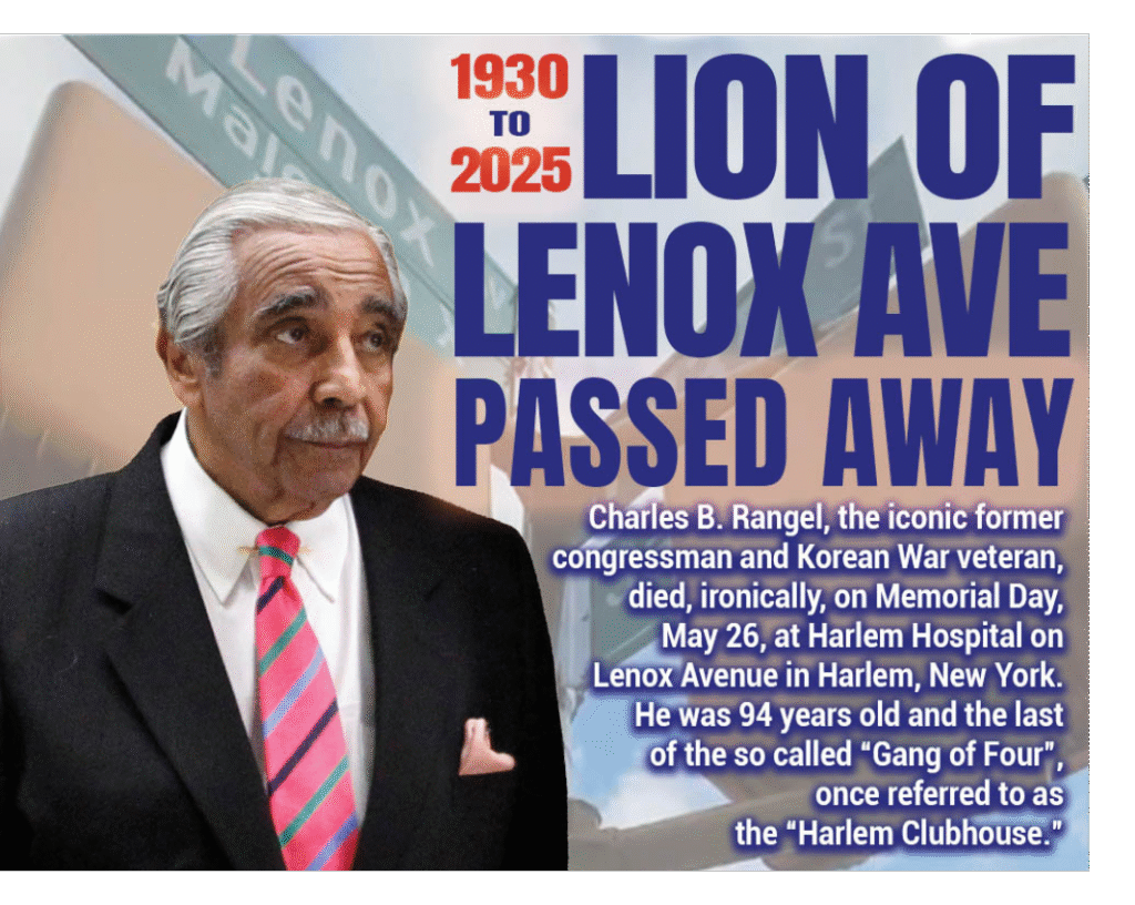 Charles Rangle passed away at 94