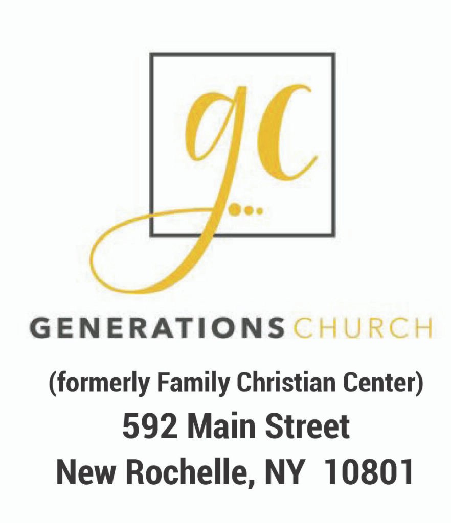 Church logo and address