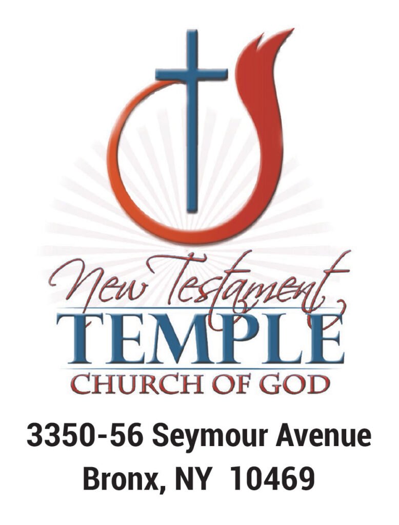 Church logo and address