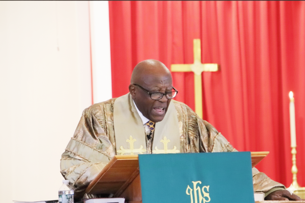 Former Congressman Rev. Edolphus “Ed” Towns delivered a special message during the installation 