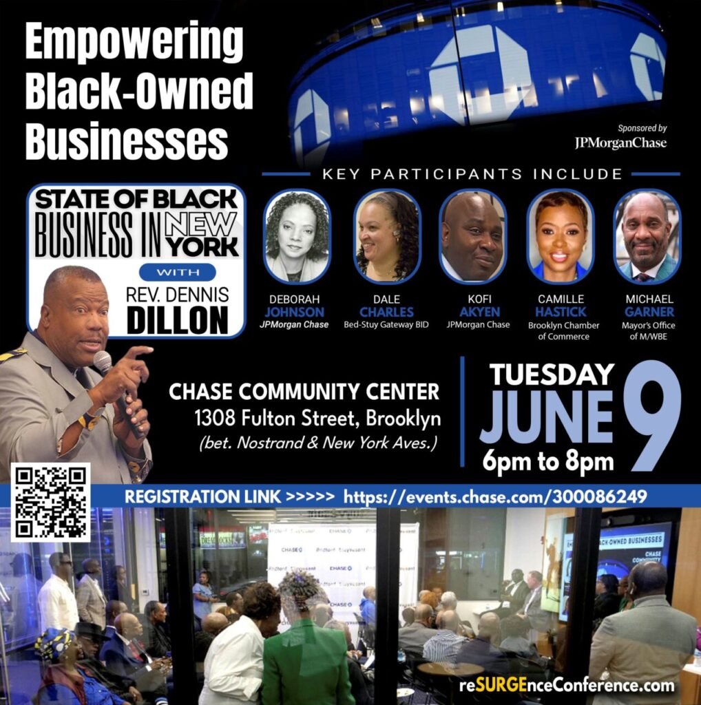 Promotion Flyer for State of Black Business inNew York